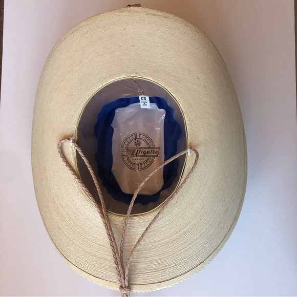 Straw cowboy hat ?  NWT made in México main image 10
